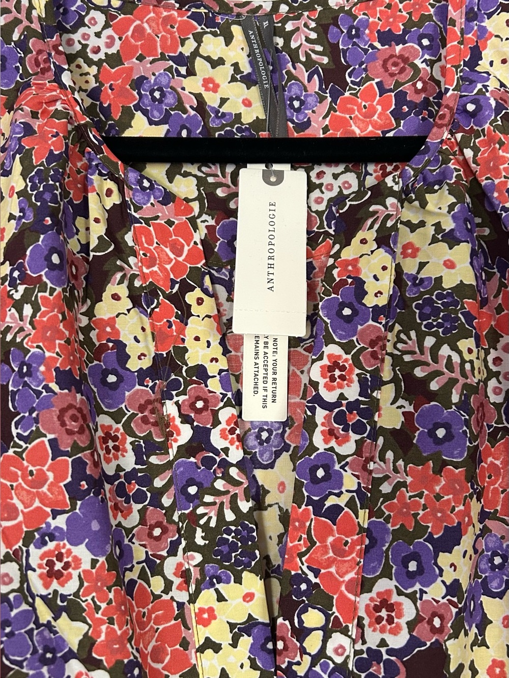 NWT Anthropologie Somerset Floral Tiered Maxi Dress w/Pockets. Adorable! Size XL - Picture 5 of 14